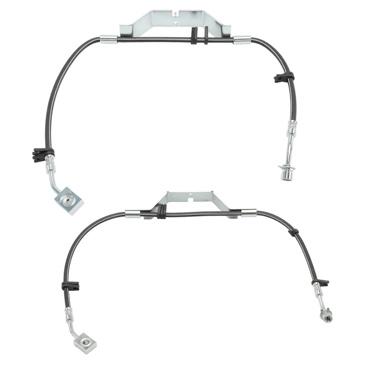 Set of 2 Brake Lines for Chevy GMC (18074707, 2207388, H620371)