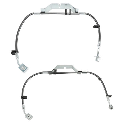 Set of 2 Brake Lines for Chevy GMC (18074707, 2207388, H620371)