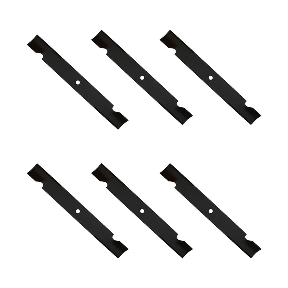 6X Notched High Lift Mower Blade for Gravely (Fits 025124)
