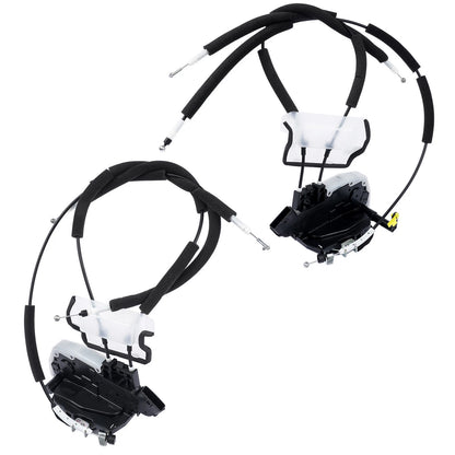 Set of 2 Front Left & Right Door Lock Actuator Assemblies for Nissan S (2009–2014) 805009N00A, 805019N00A, 80501ZY80A