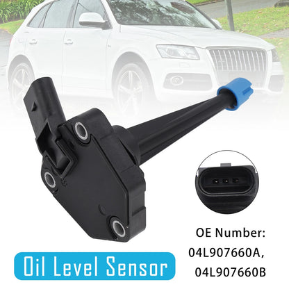 Oil Level Sensor 04L907660A 04L907660B for Audi A4 A5 A6 A8 Q5 (2000–2023)