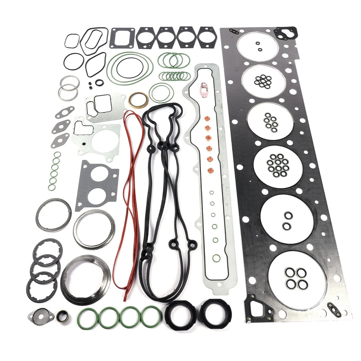 Engine Upper Cylinder Head Gasket Set for Cummins ISX ISX15 QSX (2007–2019)