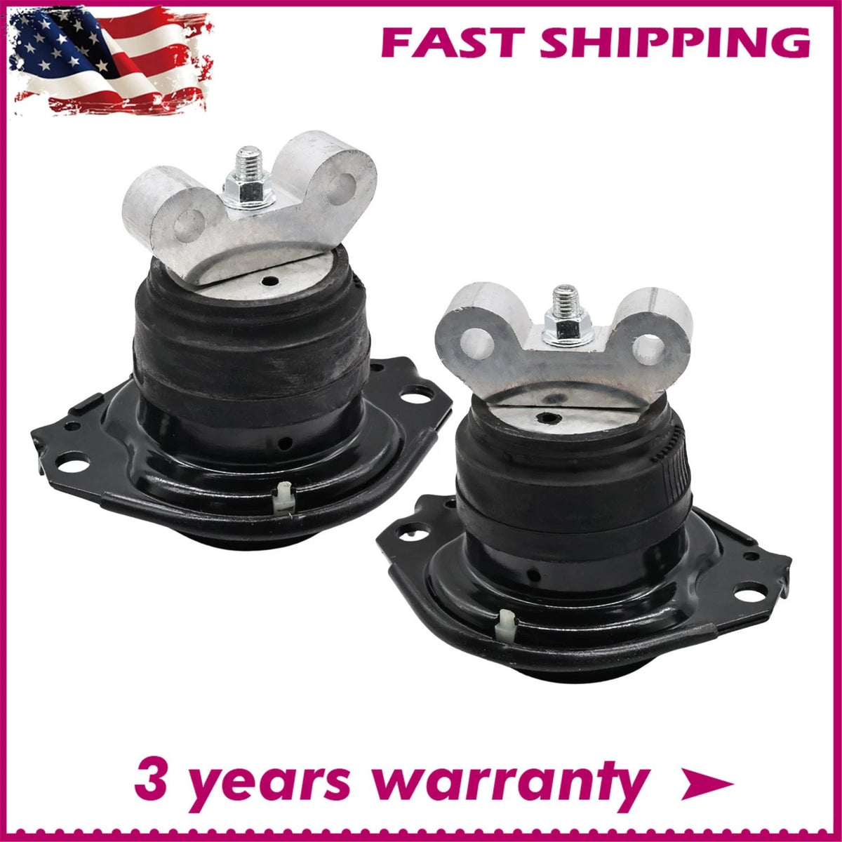 Front Engine Motor Mounts for Chrysler 300 Dodge Challenger Charger (2011–2022) - 4726030AG, 4726030AH, EM4150