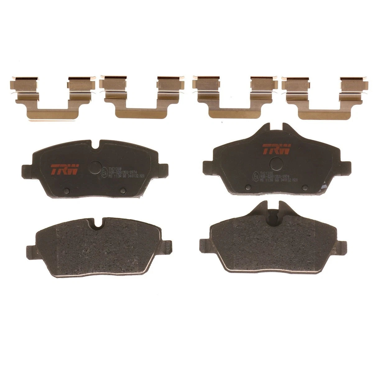 2X Brake Pad Set for Mini Cooper (2010–2015) TXC1308, 34116794056