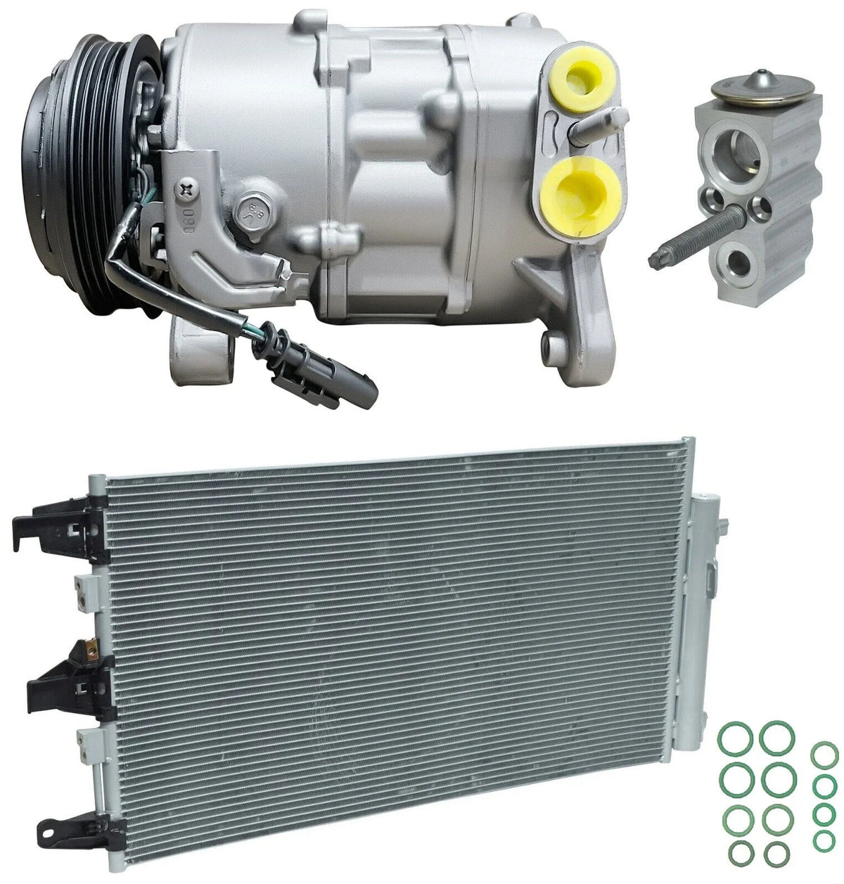 AC Compressor Kit with Condenser for GMC Yukon XL 6.2L (2022–2022)