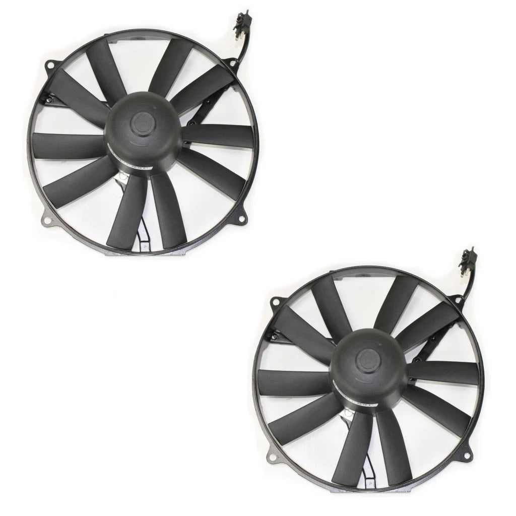 Cooling Fan Assembly for Mercedes-Benz E420 (1994–1995) PLX-M0-USA-REPM160913-CL360A71, MB3115106