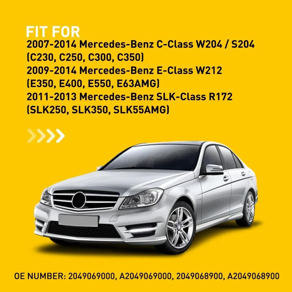 LED Daytime Running Light Fog Lamp for Mercedes Benz W204 W212 C207 C250 (2007–2015)