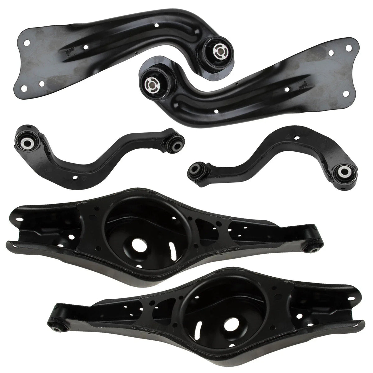 6pc Rear Control Trailing Arm Kit for Audi A3 TT Q Eos Golf R GTI Jetta R32