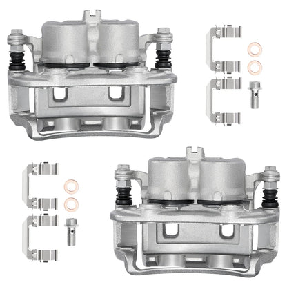 Front Brake Calipers with Bracket 2-Piece for Nissan Xterra (2000–2004)