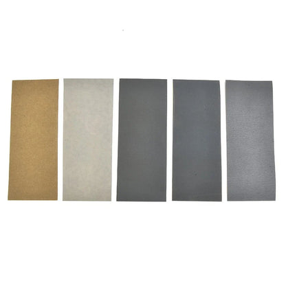 Set of 5 Sandpaper 2000/2500/3000/5000/7000 Grit for Abrasive Tool 230x93mm
