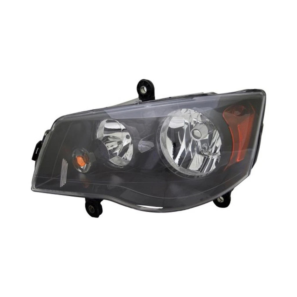 Driver Side Headlight Bezel for Dodge Grand Caravan (2014–2020) CLX-M0-20-6920-90-9-CL360A56, CH2502266