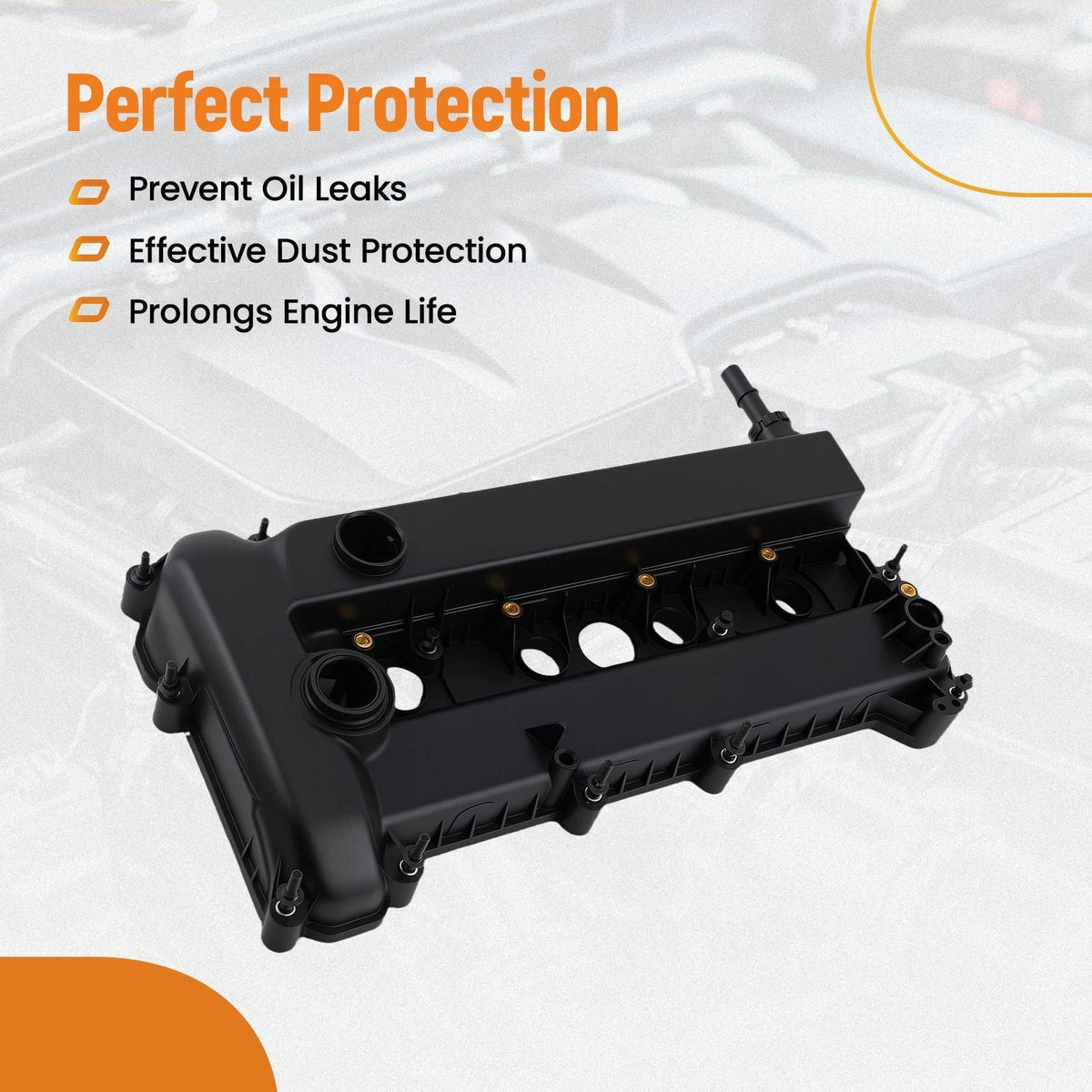 Valve Cover Assembly for Ford Fusion Mercury Milan (2006–2009) 8TLX35, 6M8Z6582E, L3G310210E