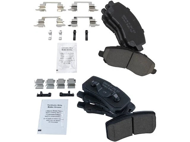 Set of 4 Brake Pads for Mitsubishi Outlander (2007–2013) 66646RKVC