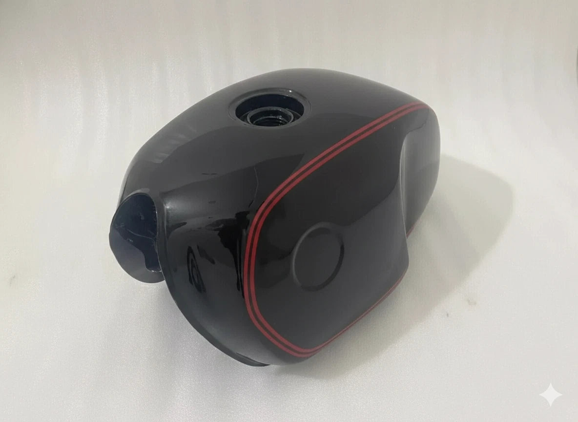Fuel Tank for BMW R100 RT RS R90 R80 R75 (1970–1996) Black Painted Steel