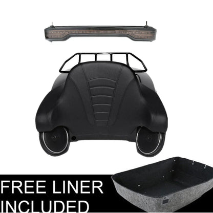 Trunk Speaker Light Backrest Pad for Harley Street Glide (2014–2026)