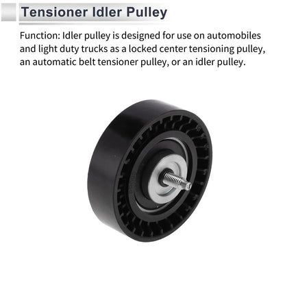 Drive Belt Idler Pulley for Ford Edge (2016–2018) No.DS7E19A216AA PA66
