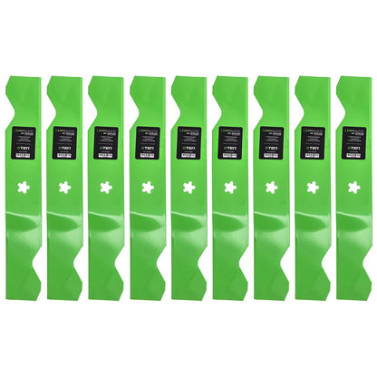 9-Pack LawnRAZOR Mower Blades for Poulan Pro 541ZX (574292401, 575938401)