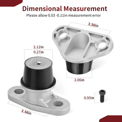 Engine Motor Mounts Set of 2 270001096 for Sea Doo GTX 4TEC (2003–2006)