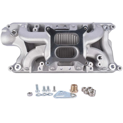 Aluminum Dual Plane Intake Manifold for Ford V8 4.3L/260 (1962–2001) #84026 DM-3214