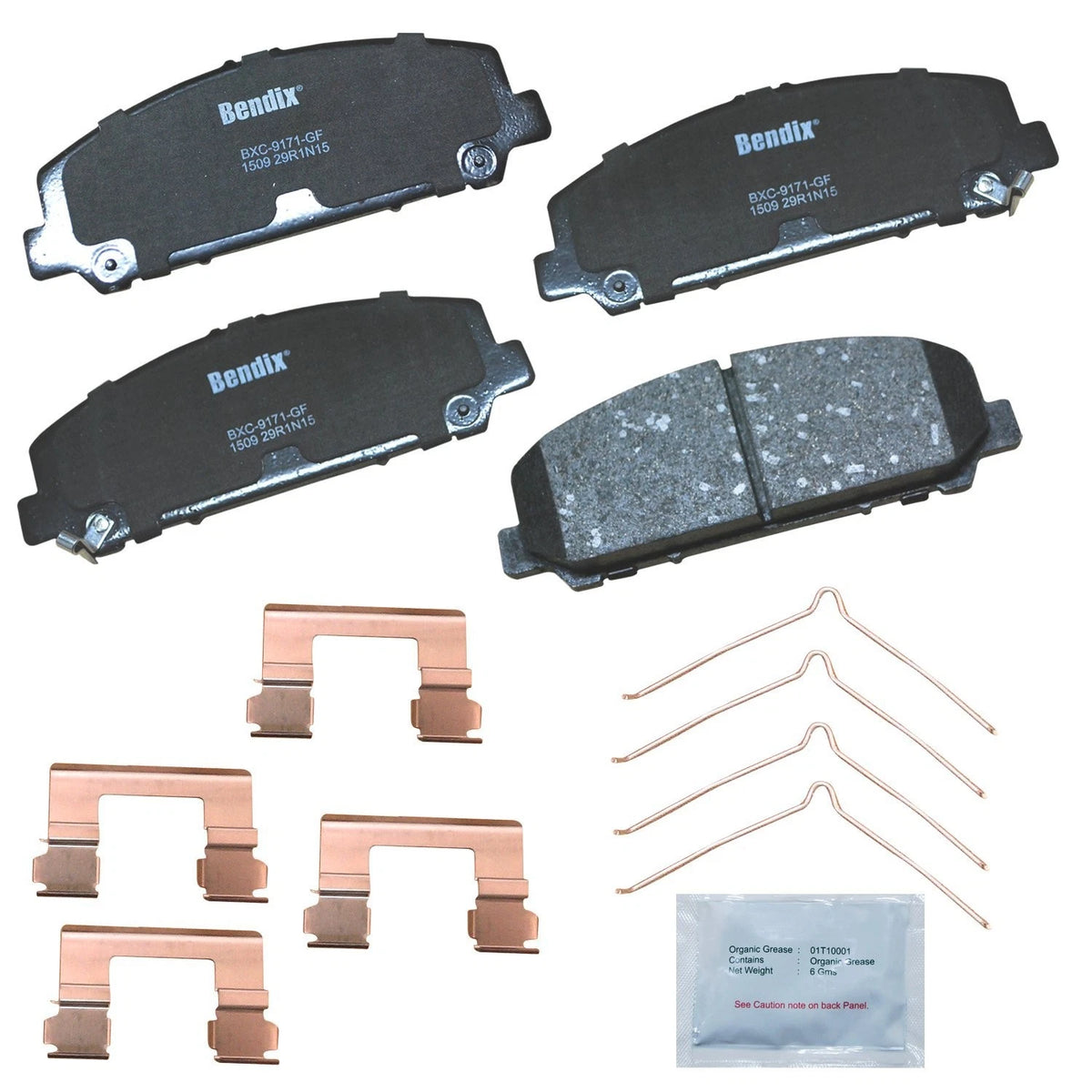 Ceramic Front Brake Pads for INFINITI QX56, QX80, Nissan Armada, TITAN