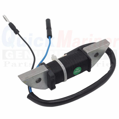 Charging Coil for Tohatsu 2 Stroke 6 8 9.8 HP Outboard (PN 3B2-06120-0, 3B2-06120)