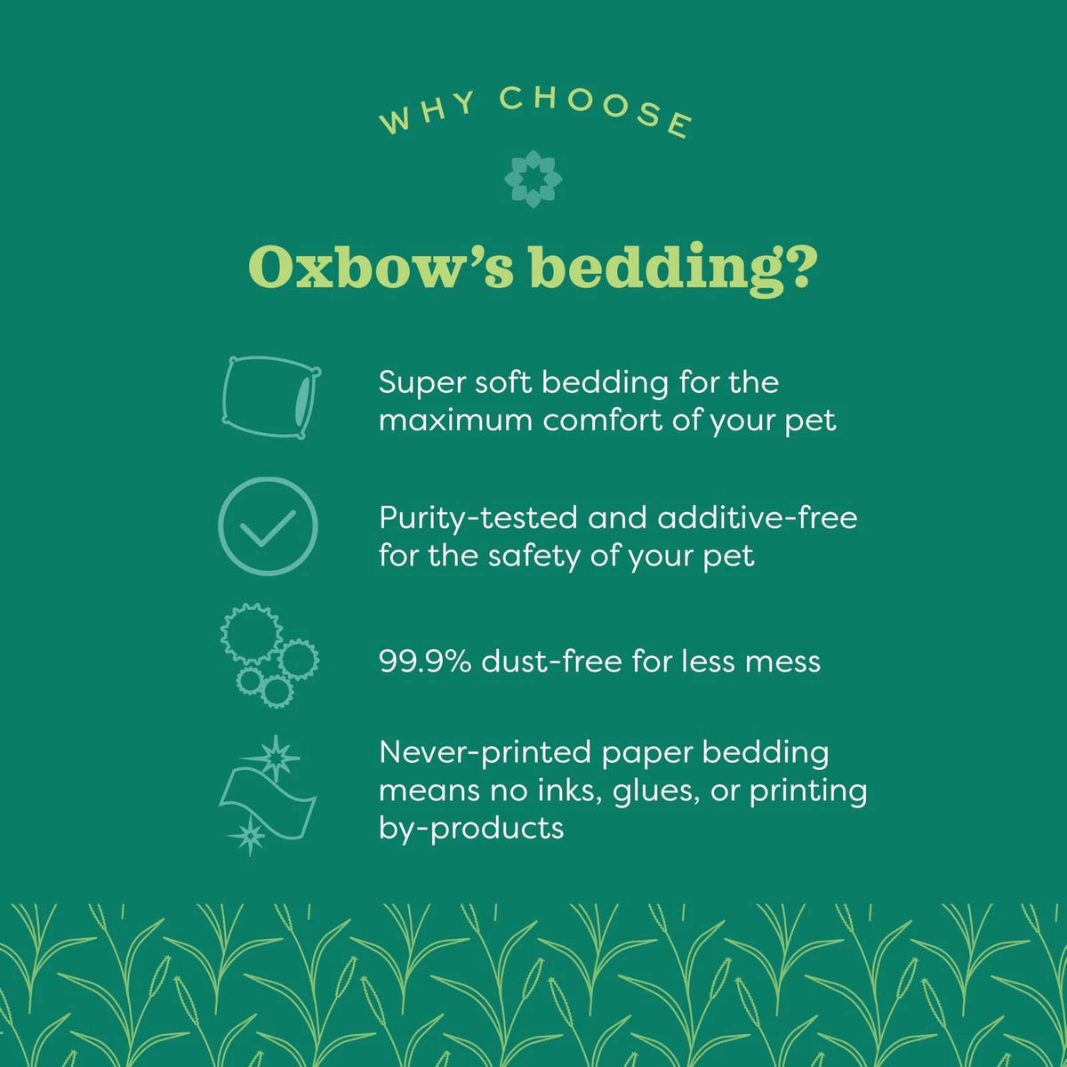 Oxbow Pure Comfort Bedding for Rabbit, Hamster, Guinea Pig (72 Liter)