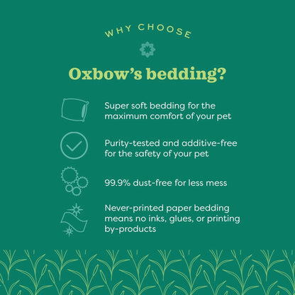 Oxbow Pure Comfort Bedding for Rabbit, Hamster, Guinea Pig (72 Liter)