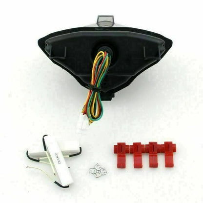 Integrated LED Tail Light Turn Signals for Yamaha YZF 1000 R1 (2004–2006) TL-348-Smoke