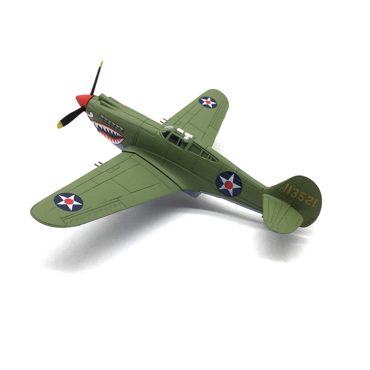1/72 P-40 Fighter Alloy Model for American Aircraft (No Part Numbers)