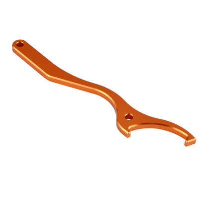 CNC Shock Absorber C Spanner Wrench for KTM 500EXC 350EXC-F (2013–2015)