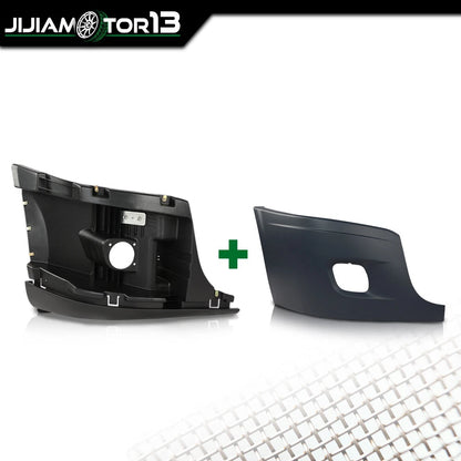 Front Bumper End Reinforcement w/ Cover RH for Freightliner Cascadia (2008–2017) - J-02BUP5951RGY