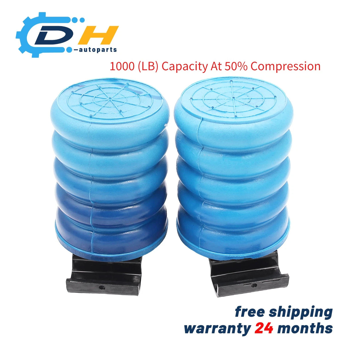 2X Rear Air Suspension Helper Spring for Toyota Hilux (2005–2015) SSR-610-40, SSR61040