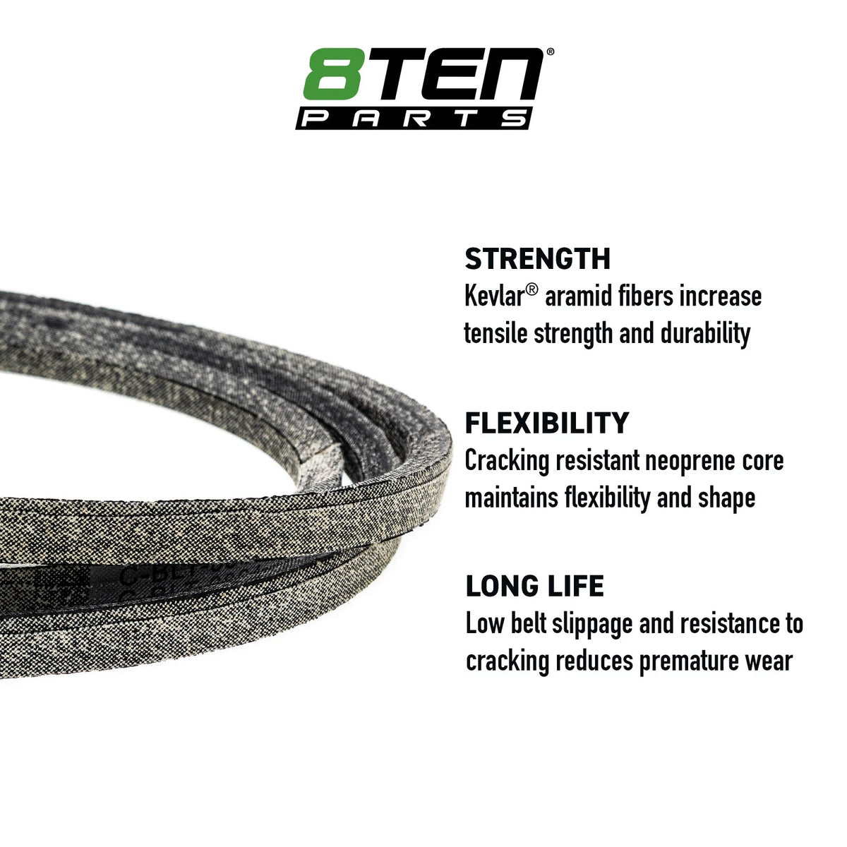 8TEN Kevlar Belt for Simplicity 1718H 1716H (170164SM, 2170164, 37X34MA)