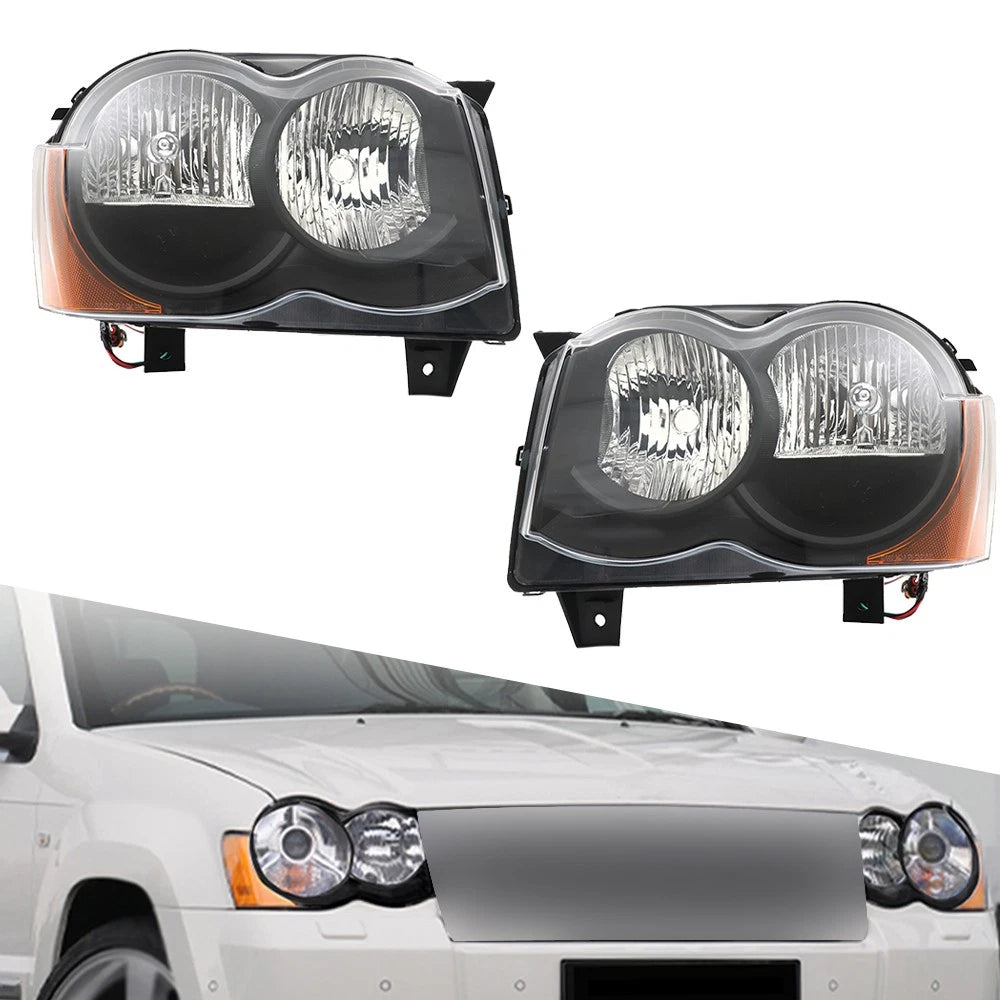 Headlight Assembly for Jeep Grand Cherokee (2008–2010) CS289-B1A12-JDM, CH2519131, CH2518131