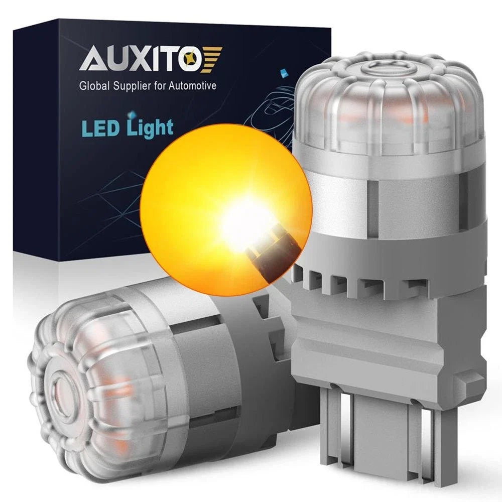 2X AUXITO 3157 LED Turn Signal Parking Light Bulb for