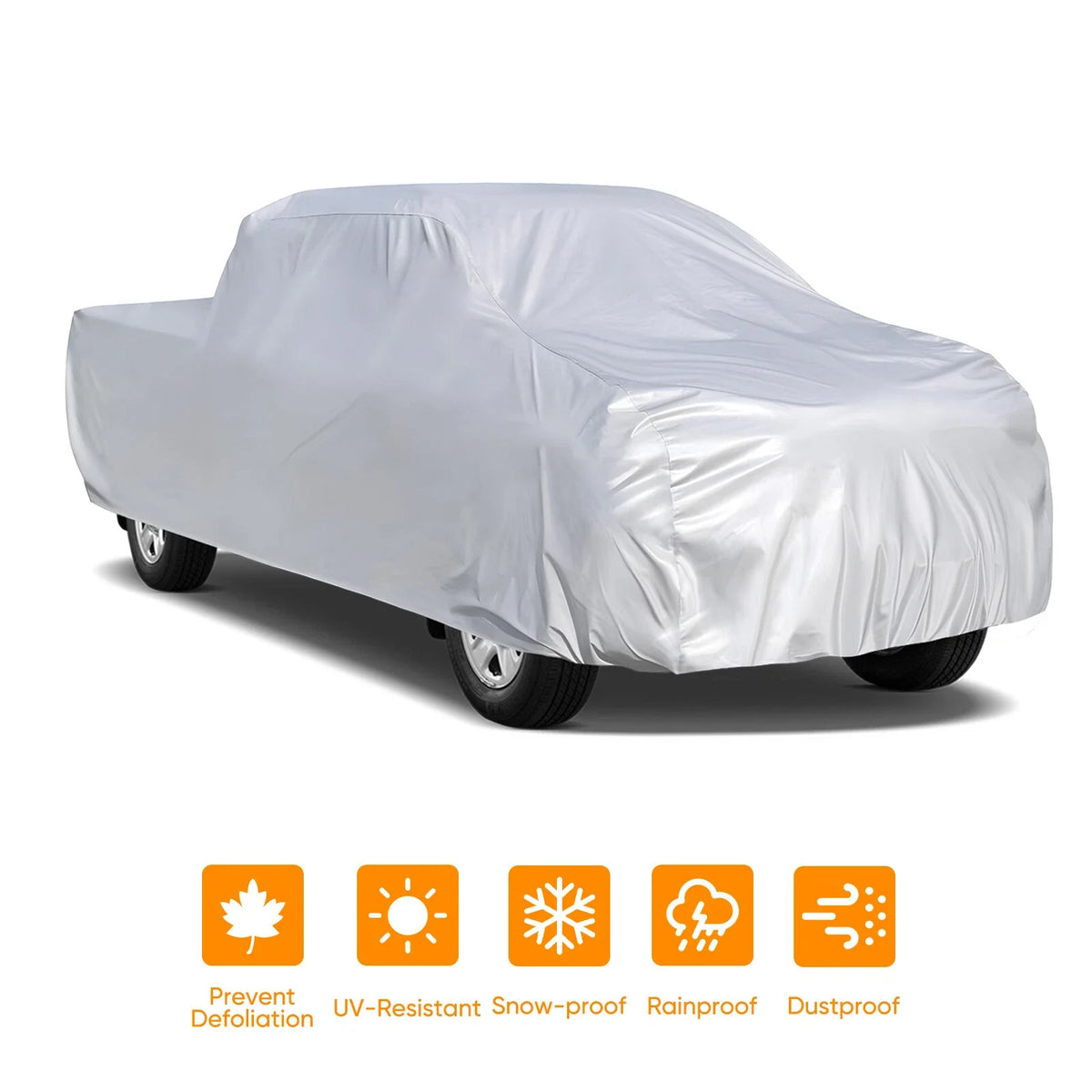 Pickup Truck Cover Waterproof UV Protection 22ft for Chevrolet Silverado