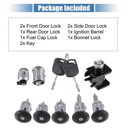 Ignition Lock Cylinder with Key Set for Ford Transit Connect (2002–2012)