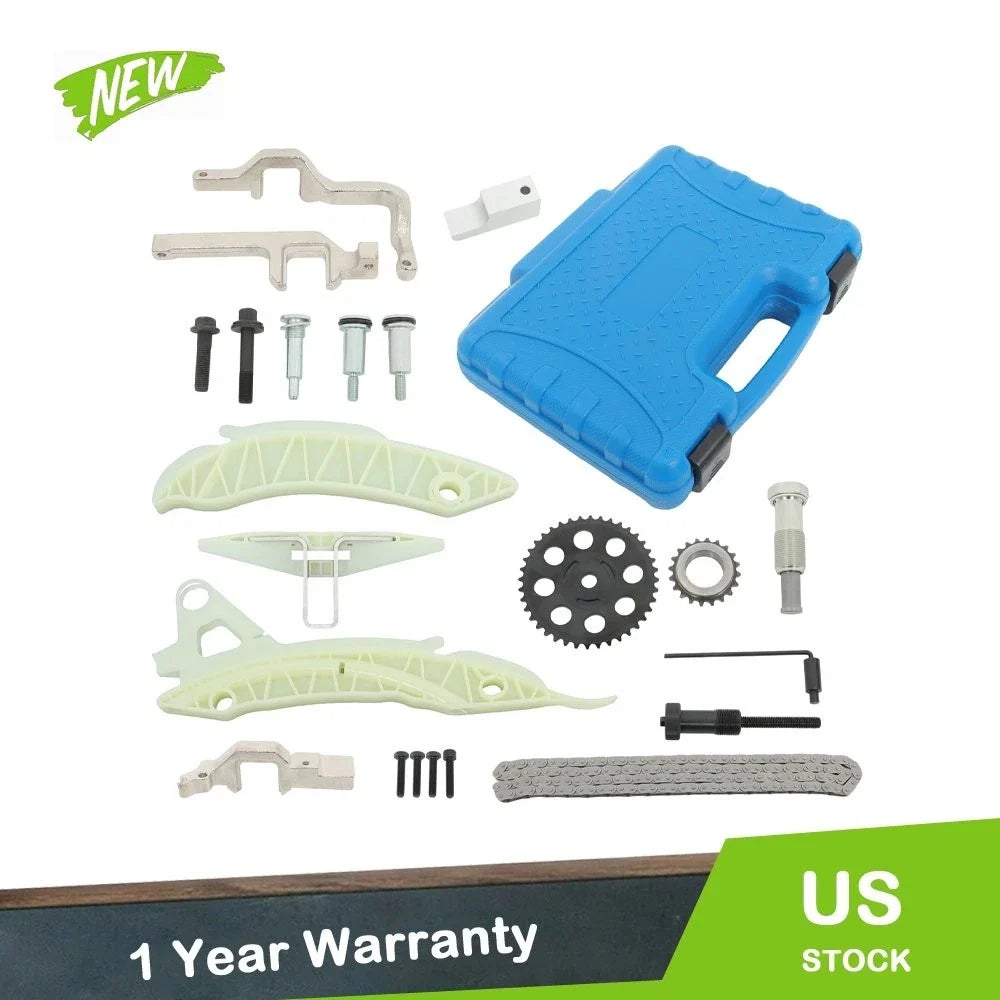 Timing Chain Kit with Locking Tool for MINI Cooper S R56 R55 N14 N12 N14B16 (2007–2015)