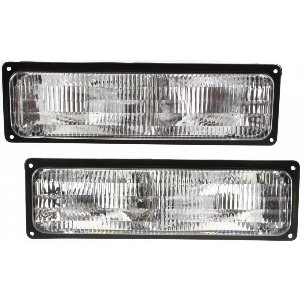 Parking/Side Marker Light Pair for Chevy Blazer (1994) PLX-M0-GM096-U000L, GM2520128, GM2521128