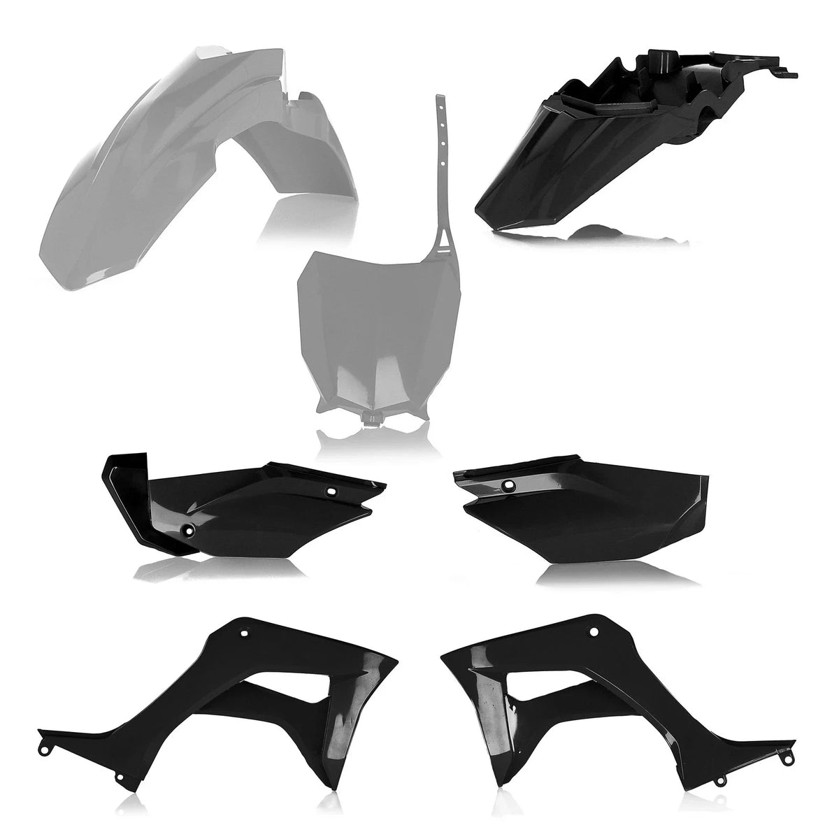 Acerbis Full Body Kit for Honda CRF (2019–2025) - Gray/Black