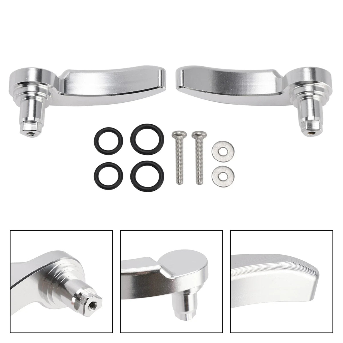 Side Storage Saddlebag Lid Lifters for Harley Touring Street Electra Glide (2014–2024)