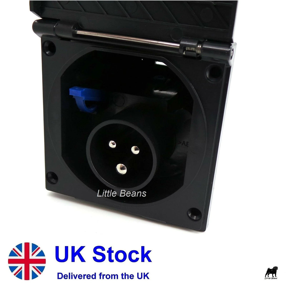 Powerpart 230V Mains Hook Up Inlet Socket for Motorhome (PO1113B)
