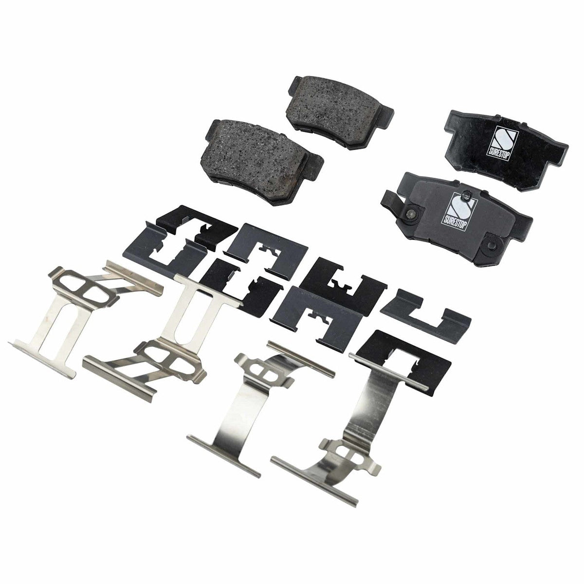 Set of 4 Ceramic Brake Pads for Honda Accord (2003–2007)
