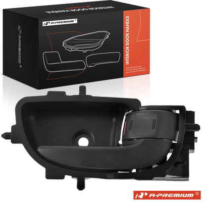 Front Right Black Interior Door Handle for Toyota Yaris (2007–2013) 69205-52140-B0, 83875