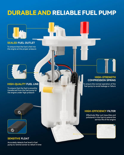Electric Fuel Pump Assembly for Ford Five Hundred & Mercury Montego (2005–2007)