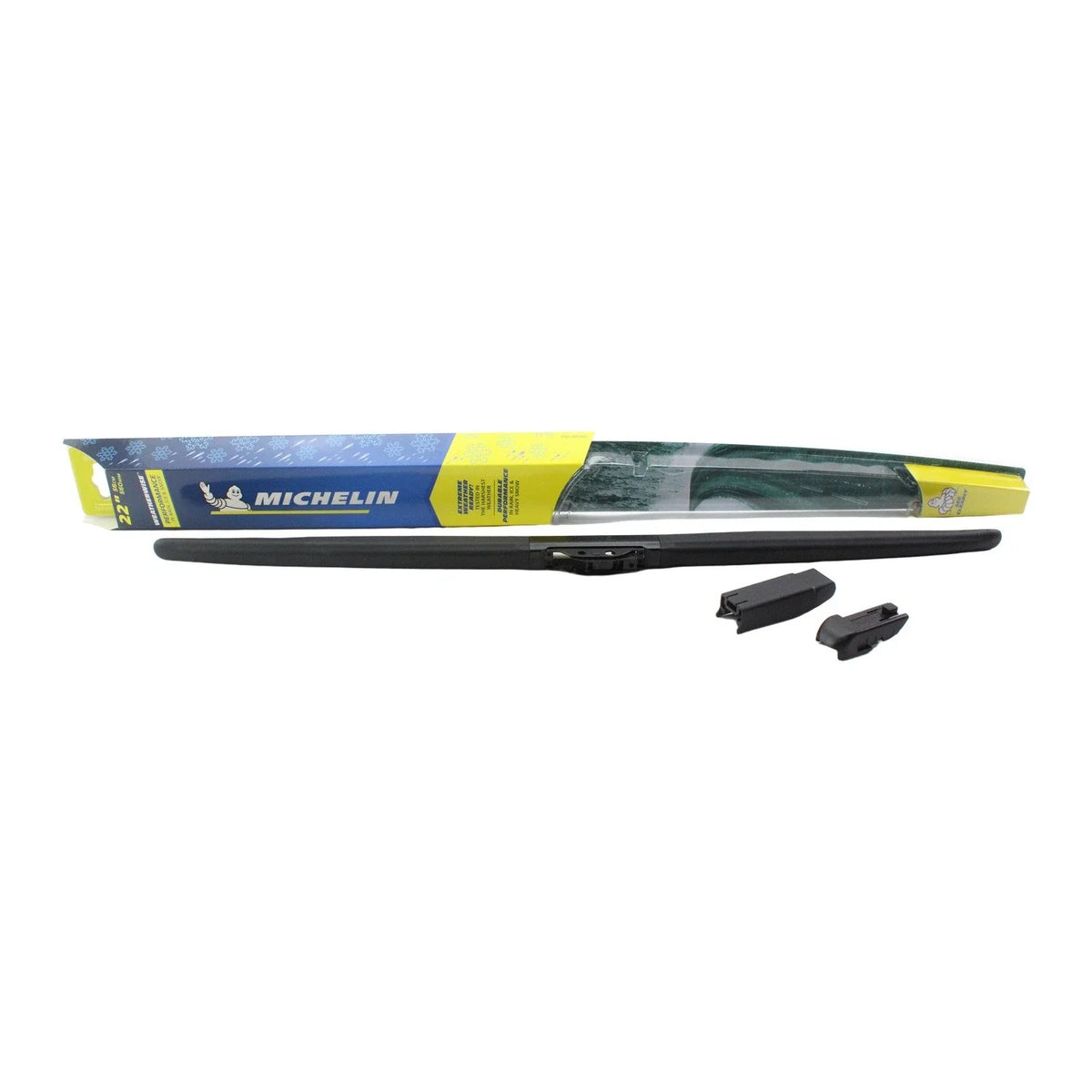 Set of 2 Wiper Blades for Yukon XL 1500 (2000–2014) - Michelin WeatherWise Hybrid 22"