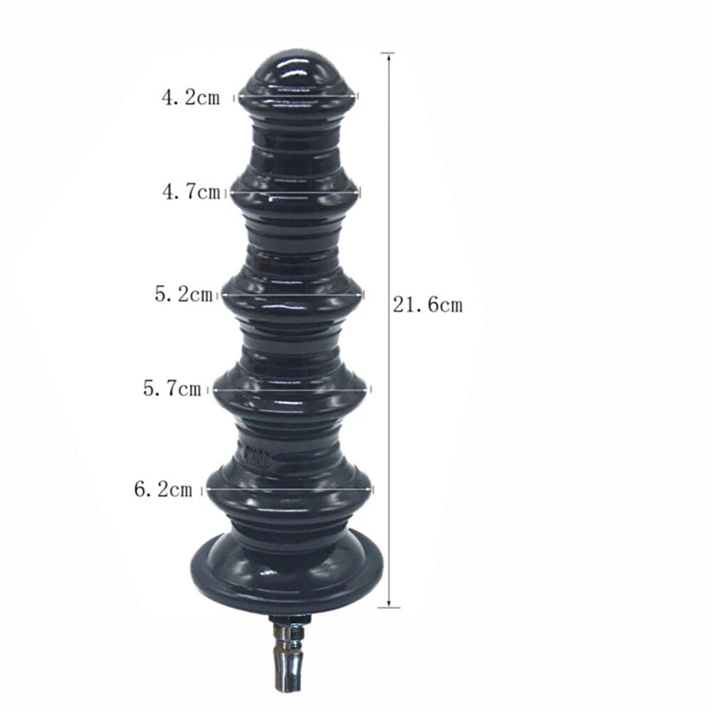 1X Silicone Penis Attachment for 3XLR / Vac-u-Lock Dildo