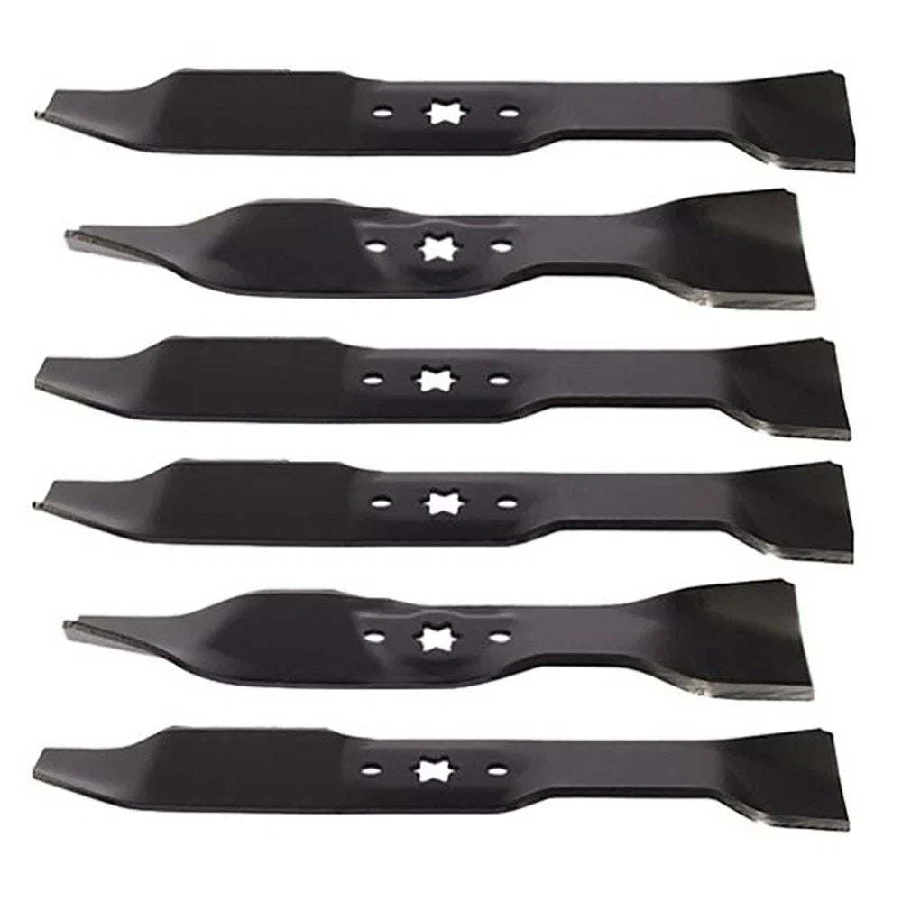 2X 3-pc Mulching Mower Blade Set for Troy Bilt (Replaces 742-0610-0637)