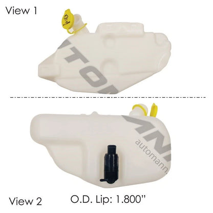 Washer Fluid Reservoir for Mack (with cap & pump) 575.1051