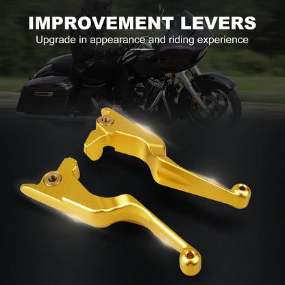 Brake Levers Clutch Levers for Harley Road King FLHRC FLHP (2006–2006) 42859-06B